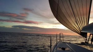 Sea Goddess ocean sailing