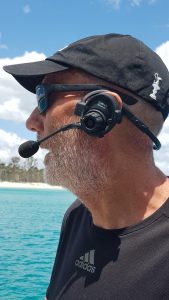 Headset for sailing